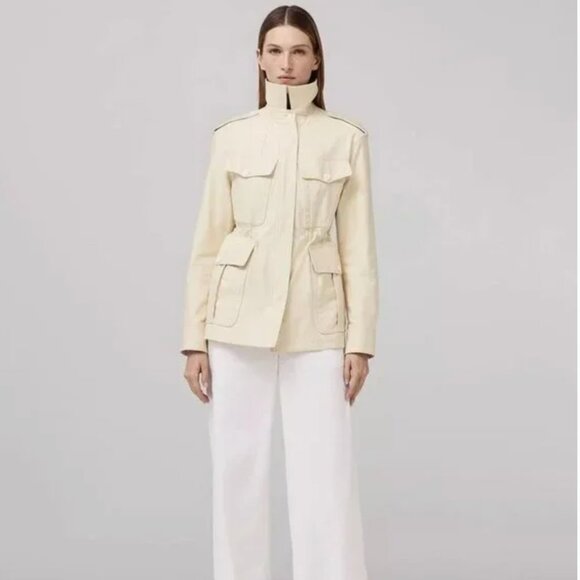Rag & Bone Ecru Military Jacket - Picture 1 of 8